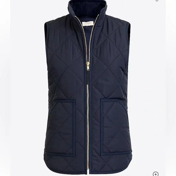 J. Crew Quilted puffer vest - Picture 1 of 5